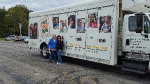 Working a Mobile Pantry With My Brother